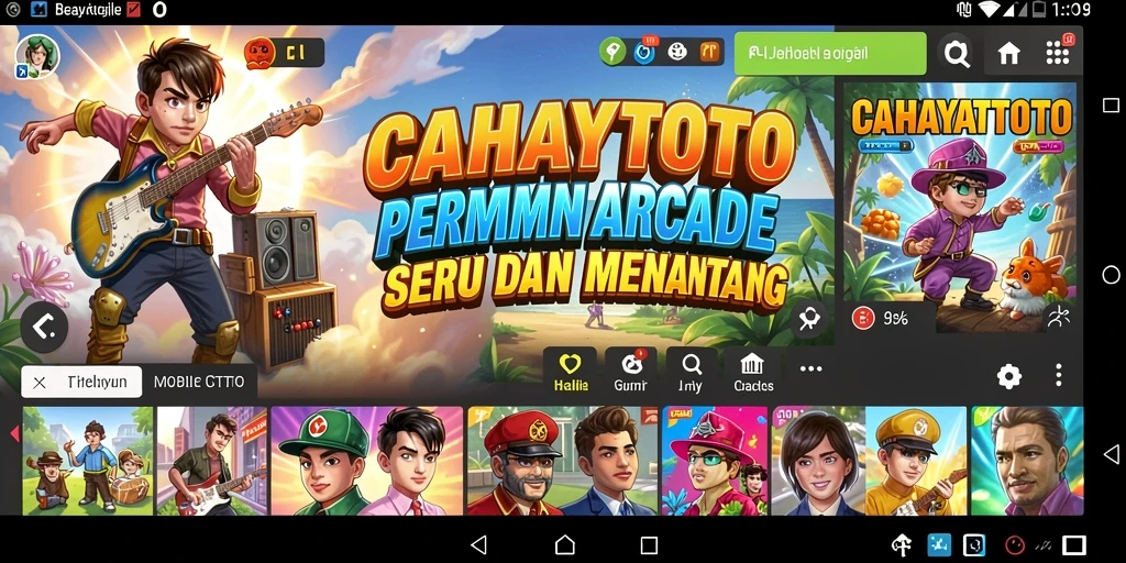 Screenshot gameplay CAHAYATOTO menampilkan aksi seru dan grafis menarik.