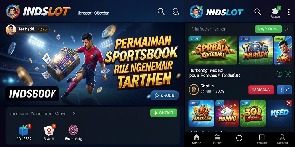 Tampilan gameplay INDSLOT dengan berbagai pilihan taruhan yang menarik.