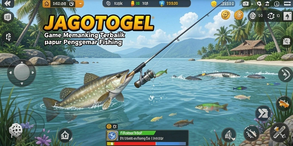 Tampilan screenshot JAGOTOGEL menampilkan pengalaman memancing yang seru dan interaktif.
