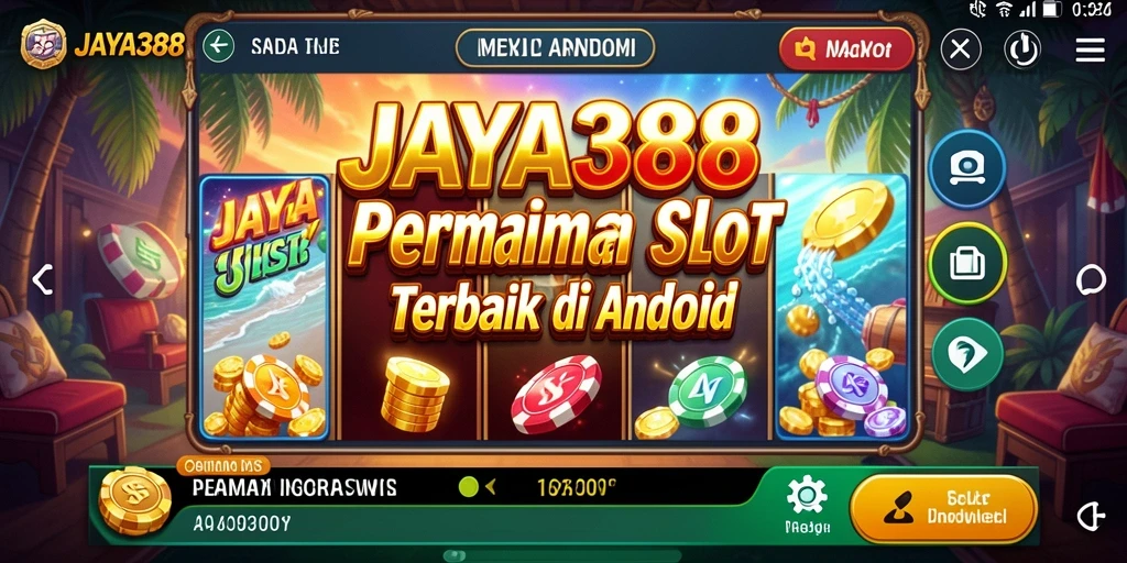 Tampilan menarik dari permainan Slot JAYA388 yang seru dan mendebarkan.