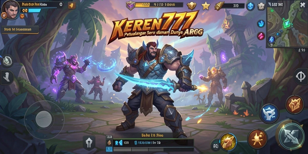 Tampilan gameplay KEREN777 yang menawan dan penuh aksi.