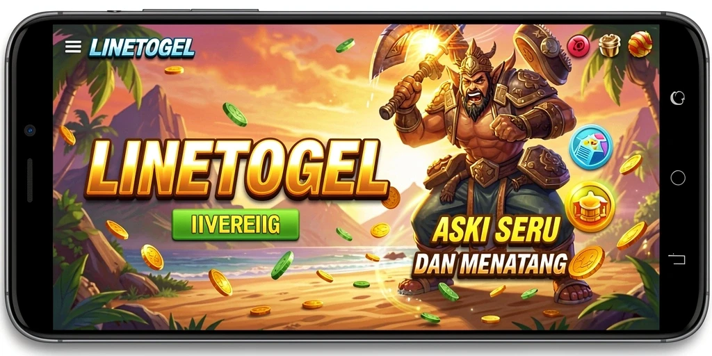 Screenshot gameplay LINETOGEL menampilkan aksi penuh adrenalin.