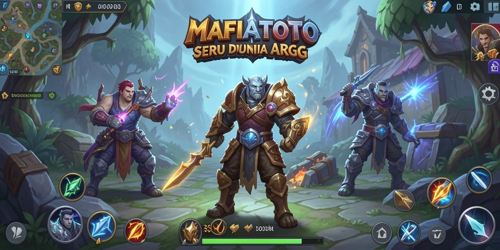 Tampilan luar biasa dari gameplay ARPG MAFIATOTO yang menarik.