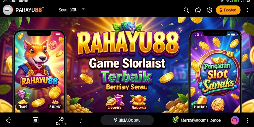 Tampilan gameplay RAHAYU88 yang seru dan menarik saat memutar Slot.