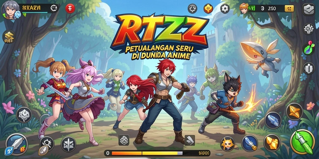 Menampilkan karakter anime ikonik dalam aksi seru.