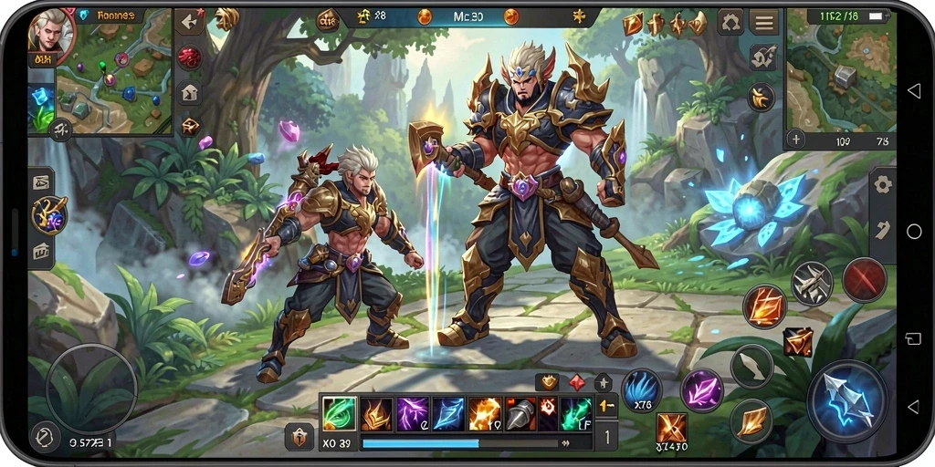 Gameplay X78 yang seru dan menantang dalam dunia MMORPG.