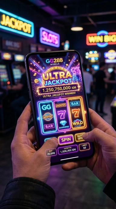 Screenshot dari berbagai aplikasi yang tersedia di gg288.